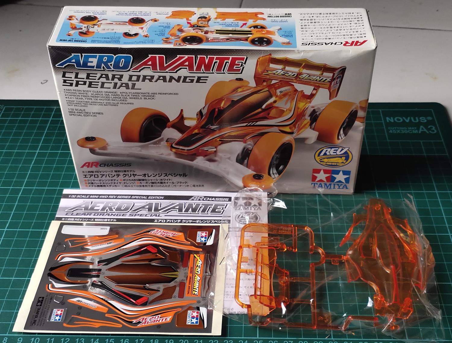 AERO AVANTE CLEAR ORANGE SPECIAL 4箱セット 早い者勝ち】AERO AVANTE