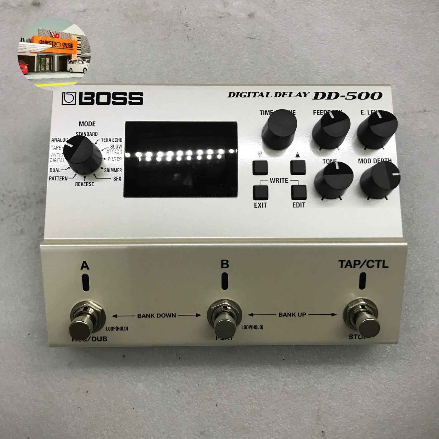 新品同様！BOSS Digital Delay DD-500 ファームウェア最新 新品同様！BOSS Digital Delay DD-500 ファームウェア最新 【公式通販】
