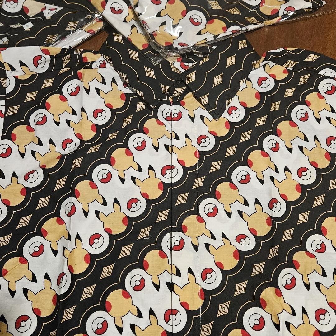 8種セット】ピカチュウ バティック 中＆小 新品未開封 インドネシア