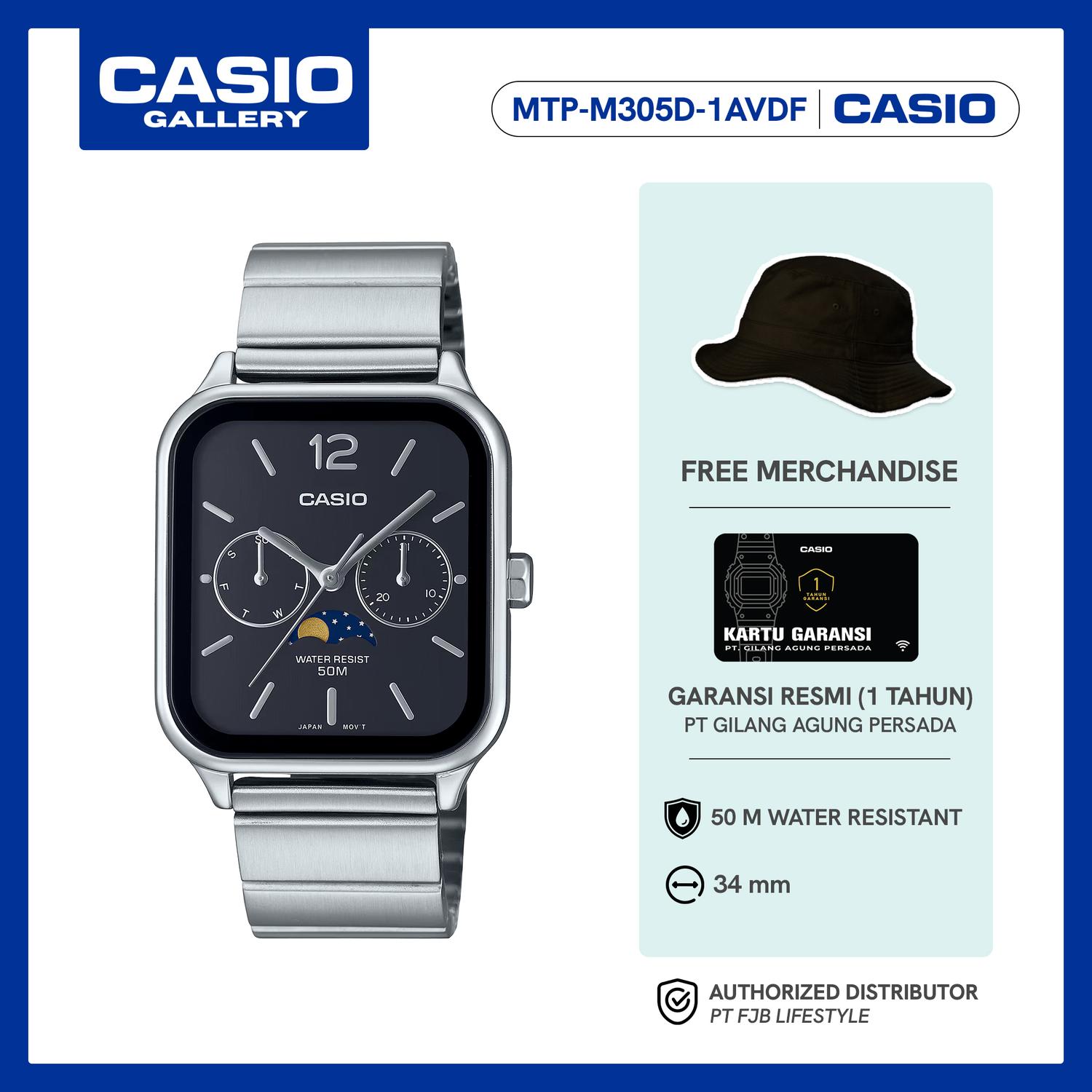 新品　CASIO カシオ　MTP-M305D-7AV　箱付き CASIO（カシオ） CASIO MTP-M305D-7AV スタンダード チプカシ ムーン