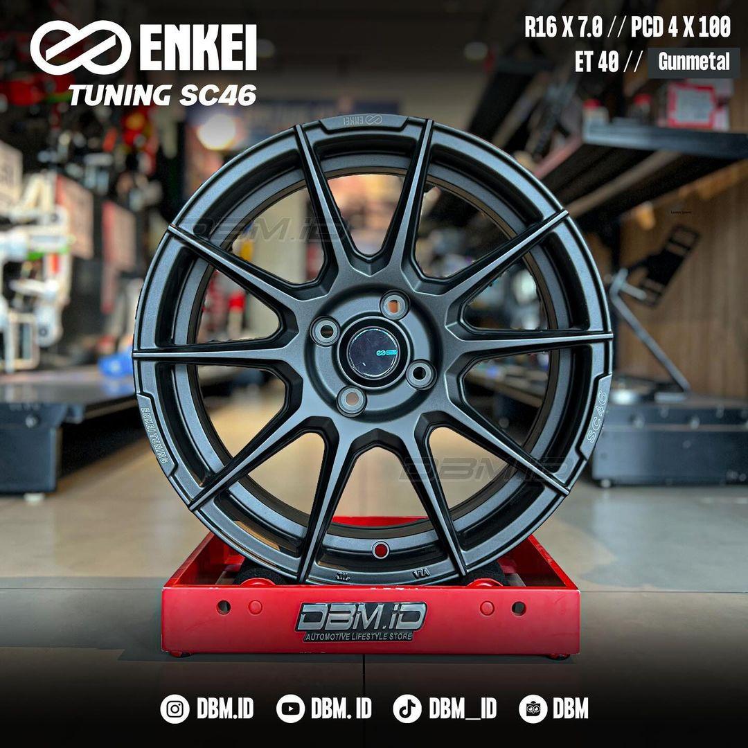 【送料込】ENKEI TUNING SC03 16インチ×7J ホイールセット ENKEI TUNING SC03 ver.MMB|16インチアルミホイール販売終了。DAC