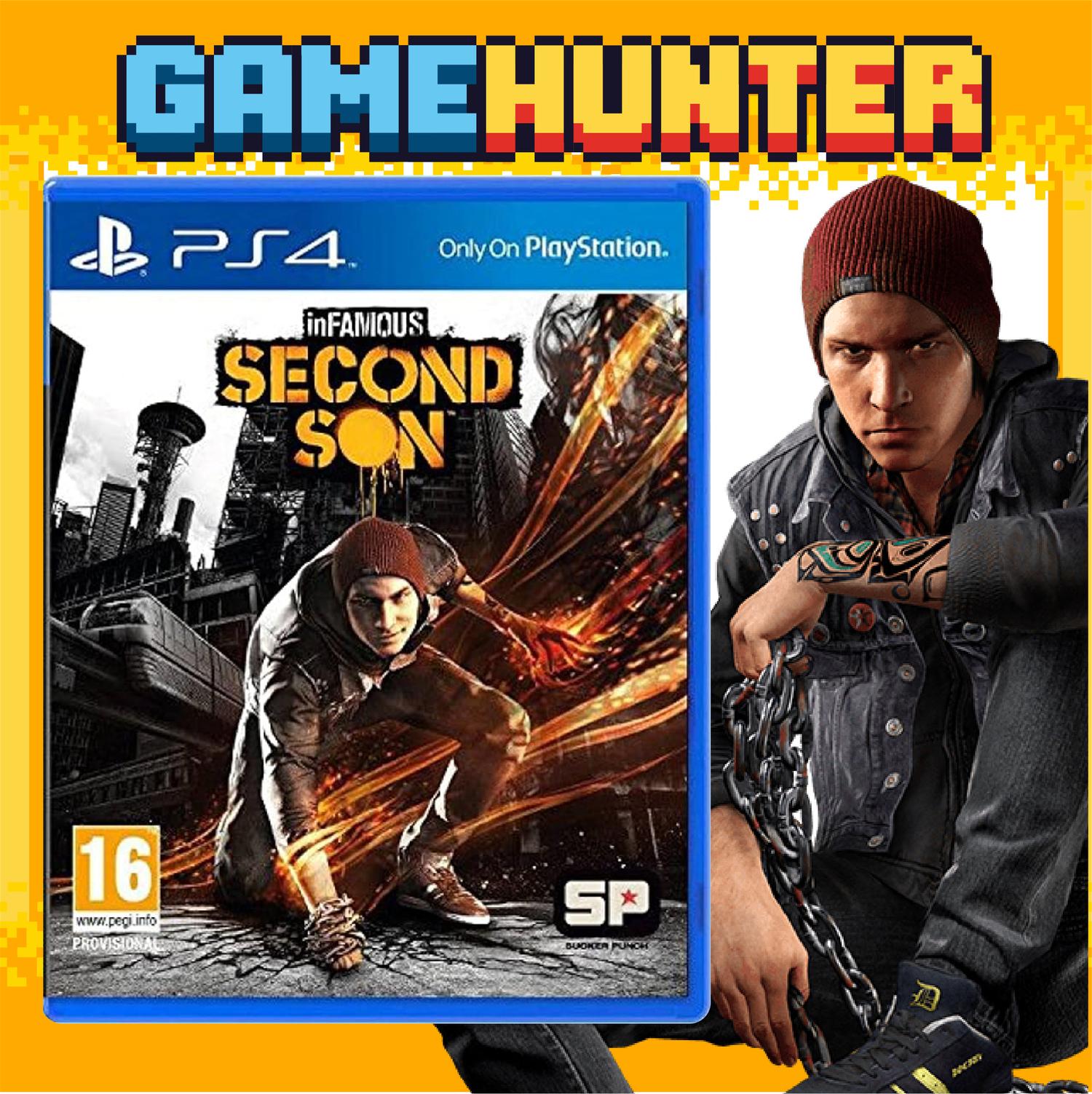 レアサインinfamous secon ならし sonSpecialEditionPS4