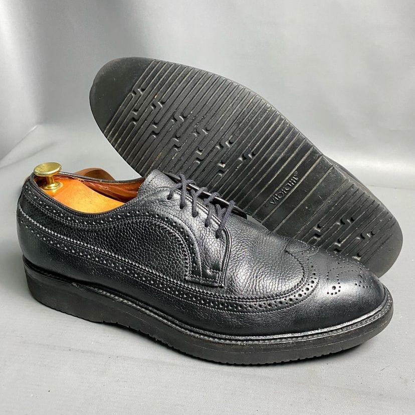 Allen Edmonds 3037 Tate Black Wing Tip 最新 Allen Edmonds 3037