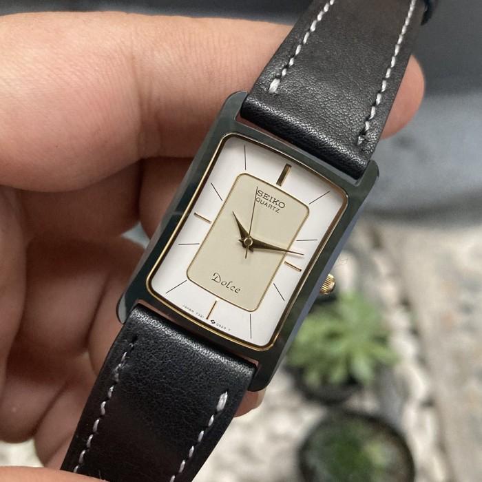 電池交換済 稼働品 SEIKO セイコー Dolce ドルチェ 9520-5050 14K⁄SS