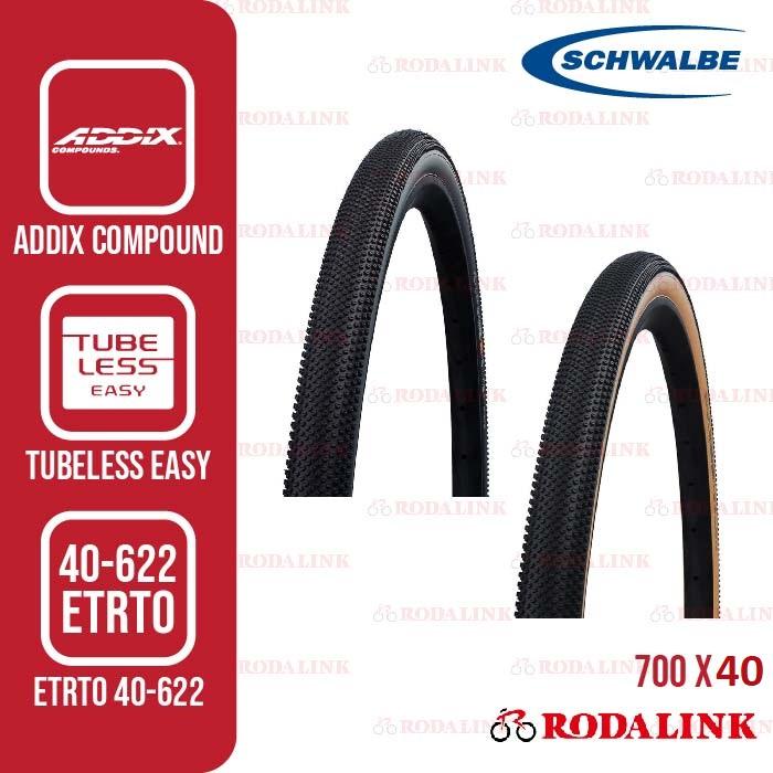 SCHWALBE G-ONE R 700×40c 2本セット(新品未使用)