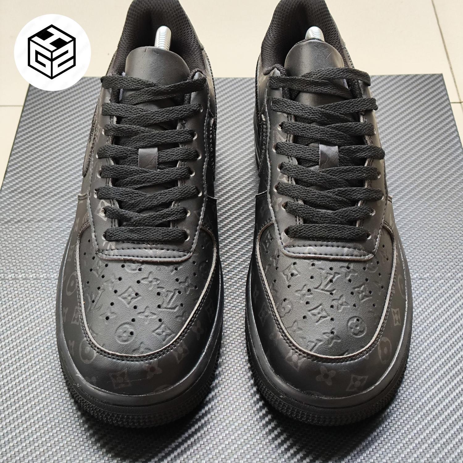 nike air force 1 dimsix black