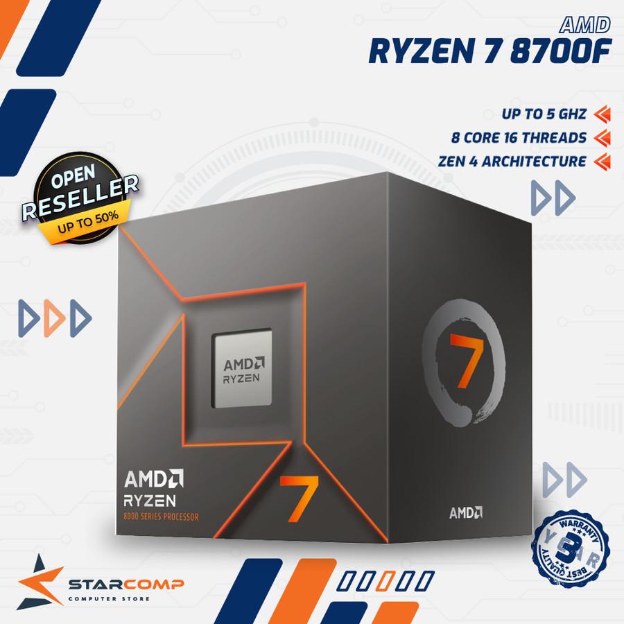 AMD Ryzen 7 8700F 正規品 CPU 本体 AMD Ryzen 7 8700F 4.1 GHz