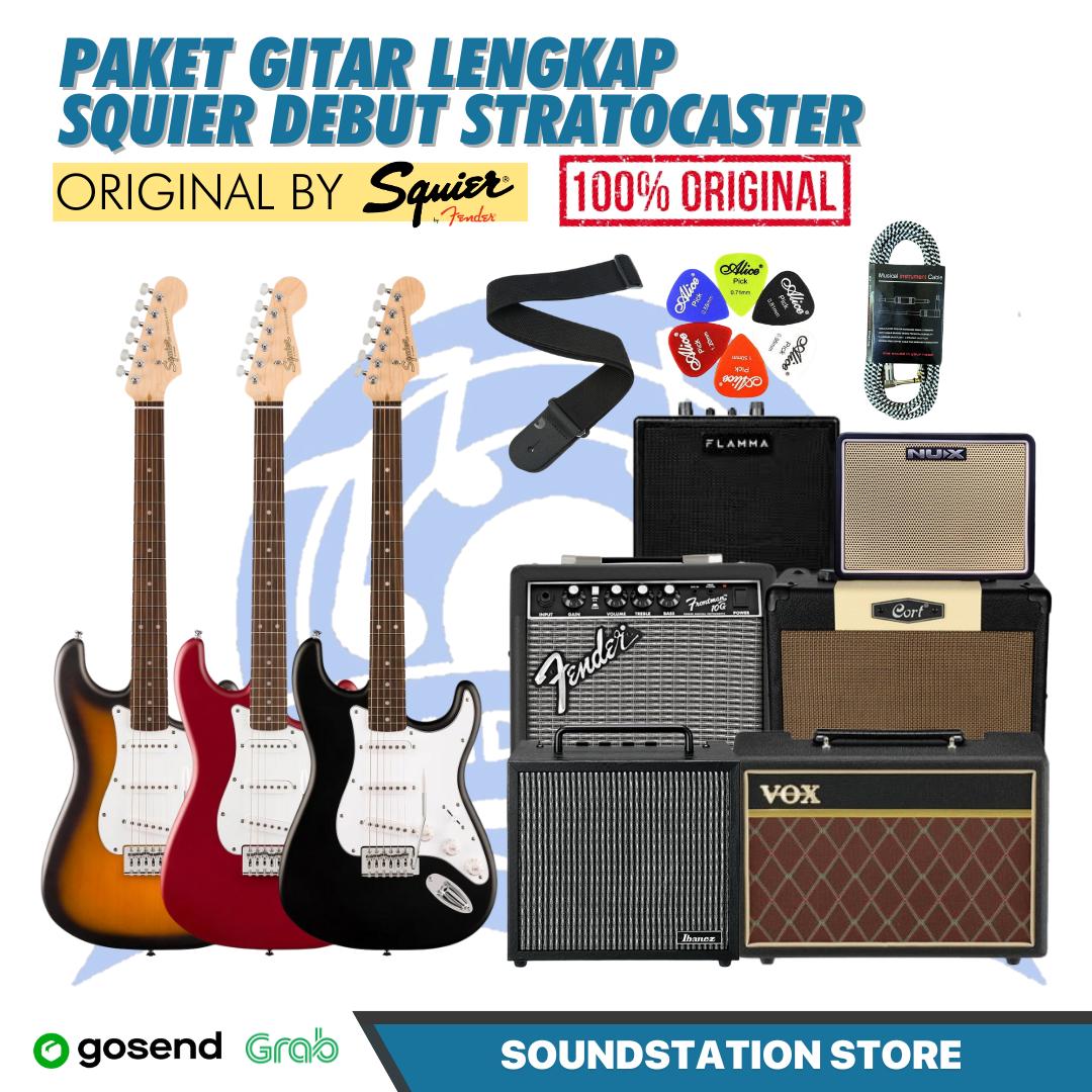 ほぼ新品】Squier by Fender ストラトキャスター 【調整済】