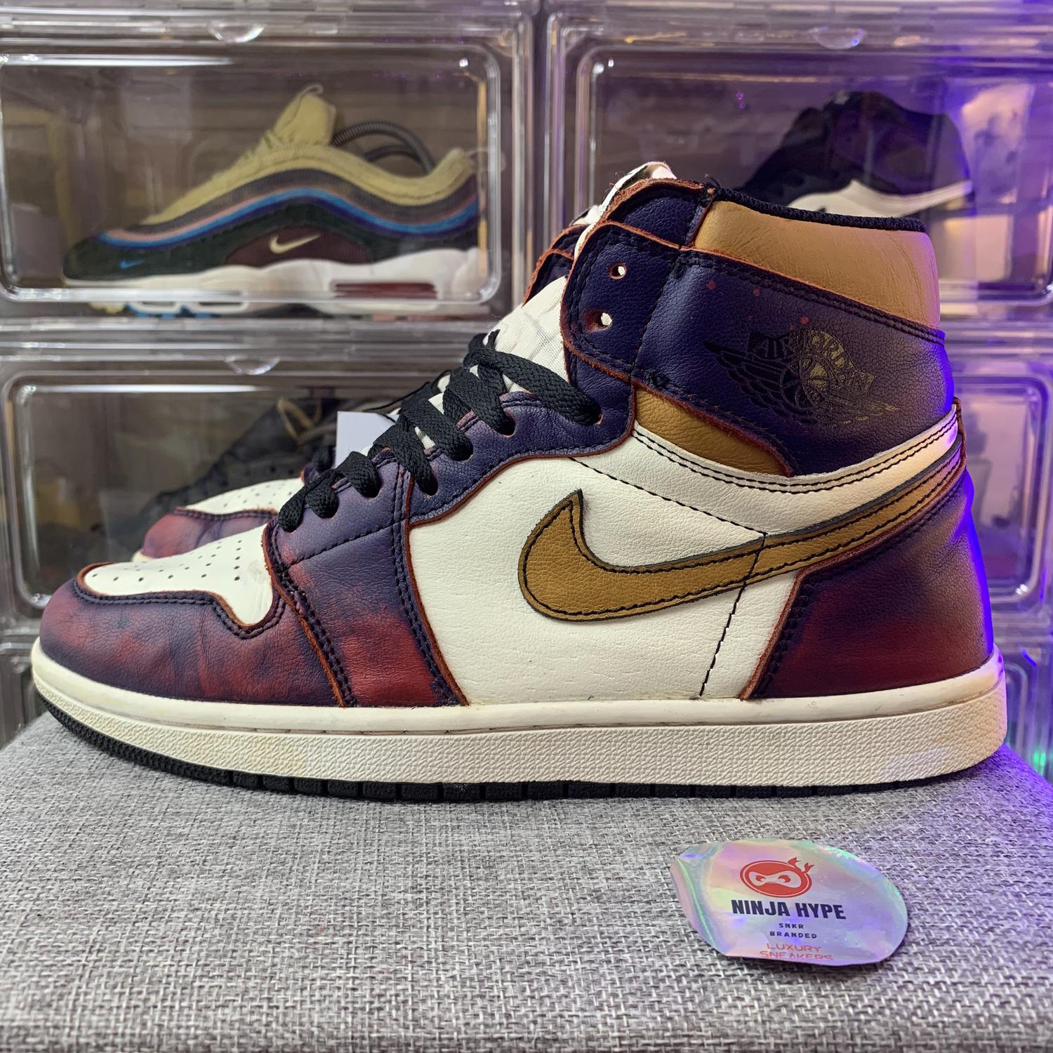air jordan 1 sb lakers chicago