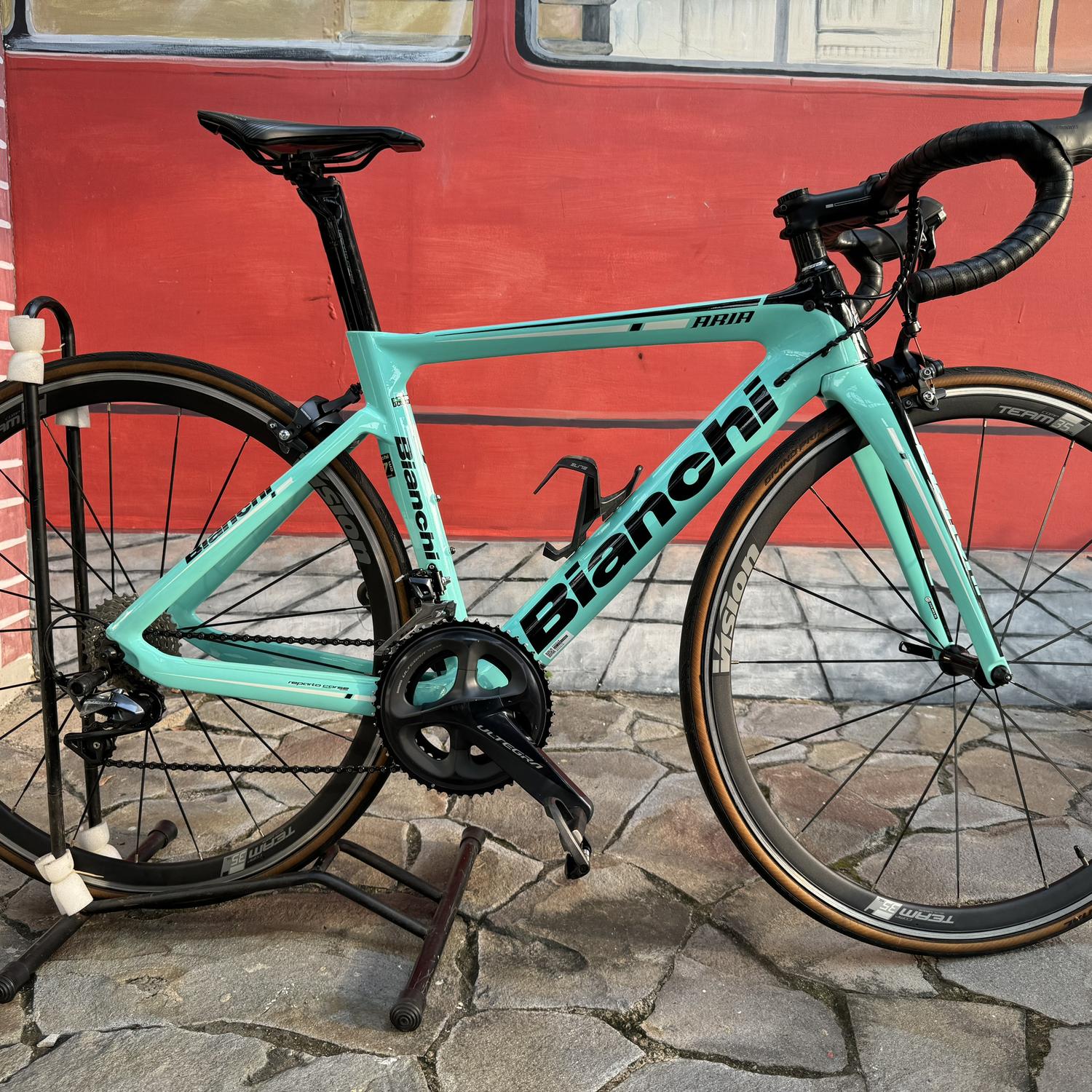□BIANCHI CIELO ビアンキ チェーロ 41cm 24速 ホワイト クロスバイク