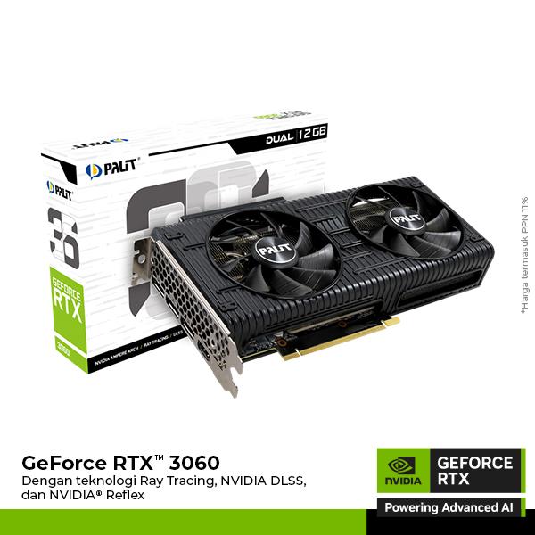 PALIT RTX3060グラフィックボード PCI Express（Jual Palit Rtx 3060