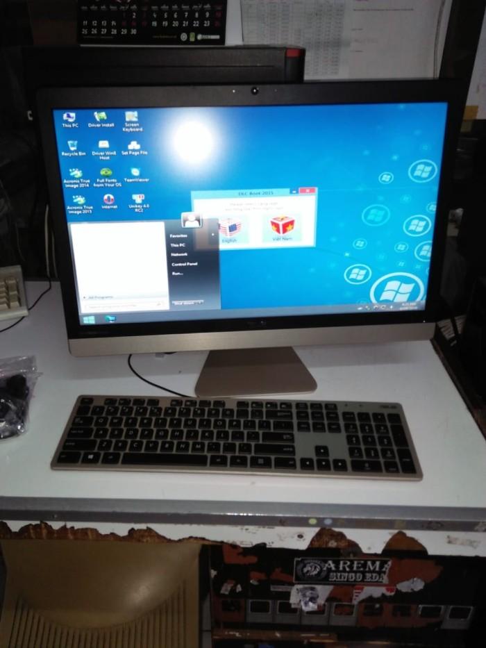 中古一体型パソコン ASUS V221ID Windows11+office Celeron-J3355/新品SSD256GB/メモリ4GB/21.5インチ/webカメラ/無線内蔵 中古一体型パソコン ASUS V221ID Windows11+office Celeron-J3355/新品