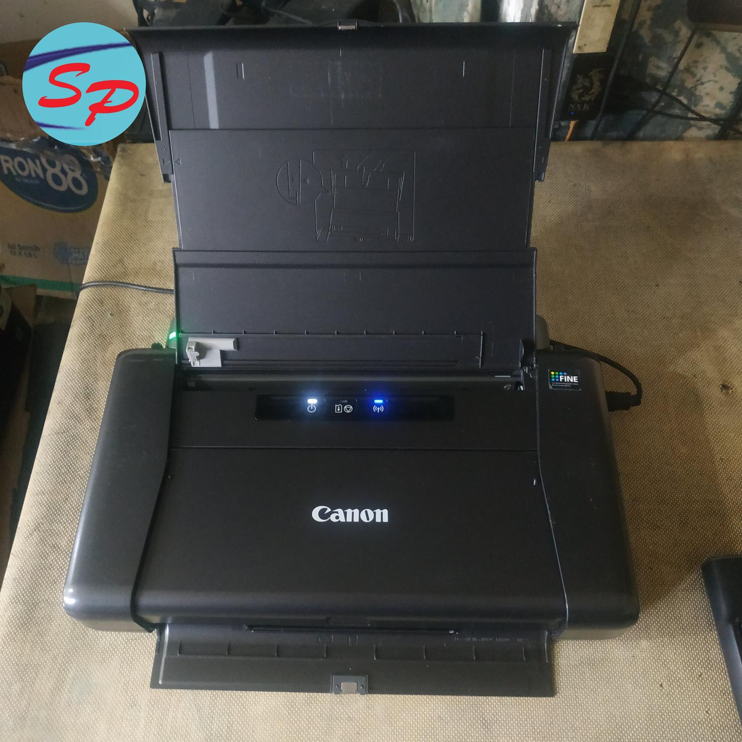Canon PIXUS iP110 WI-HI搭載モバイルプリンター テストプリントOK