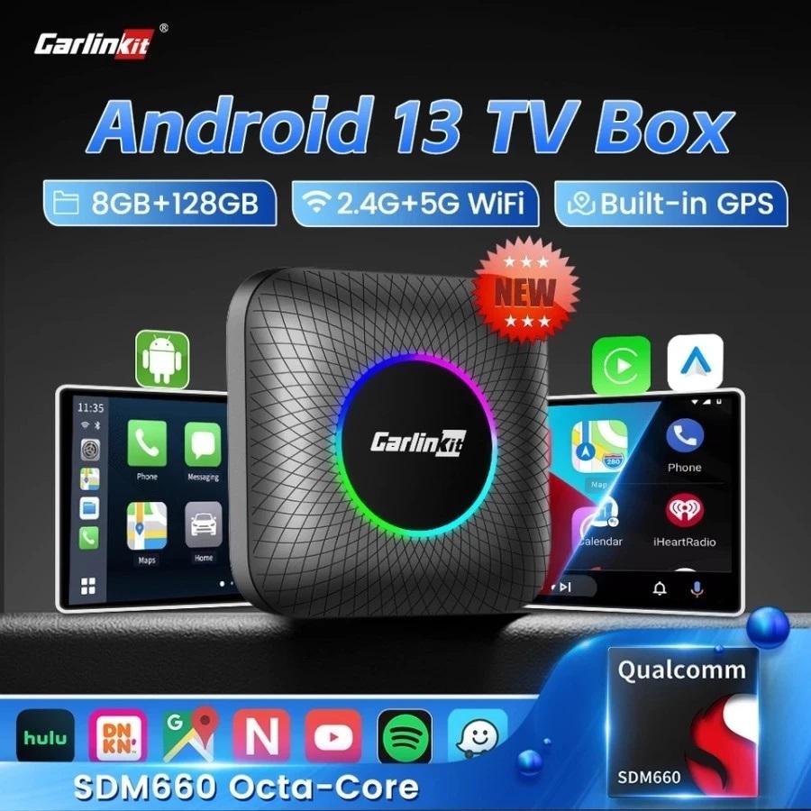 週末限定価格❣CarPlay 辛い AI Box Android13 111261