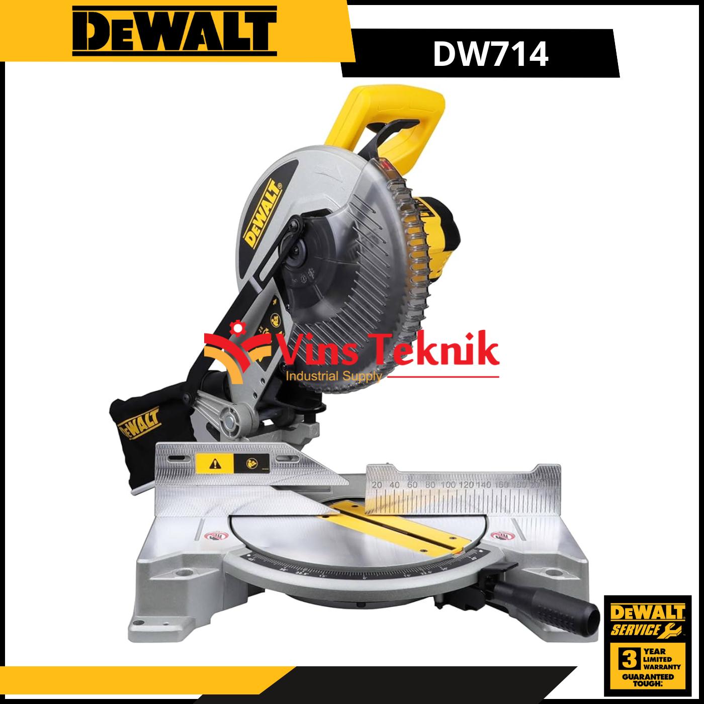 未使用品】Dewalt miter saw DWS713 結ぼ
