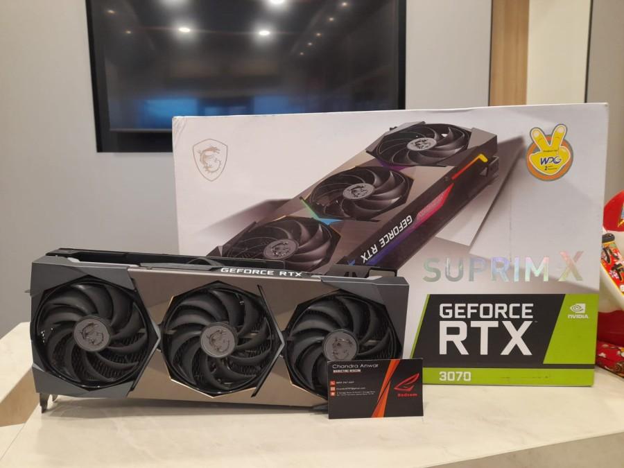 Msi Geforce Rtx 3070 Suprim X 8gb Gddr6 Jual Rtx 3070 Suprim X