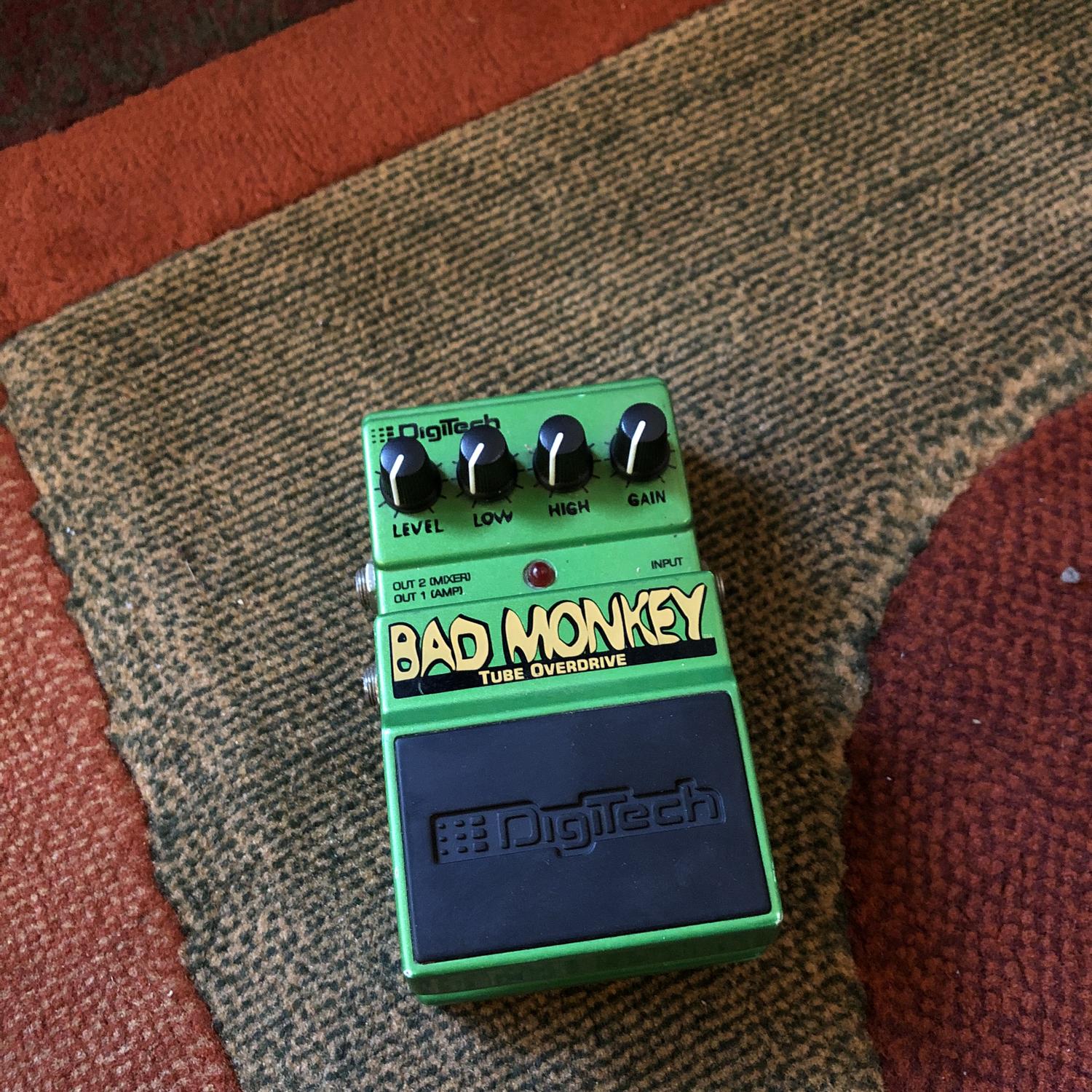 超美品❗️DigiTech BAD MONKEY オーバードライブ Digitech BAD MONKEY TUBE OVERDRIVE エフェクター TS系ペダル