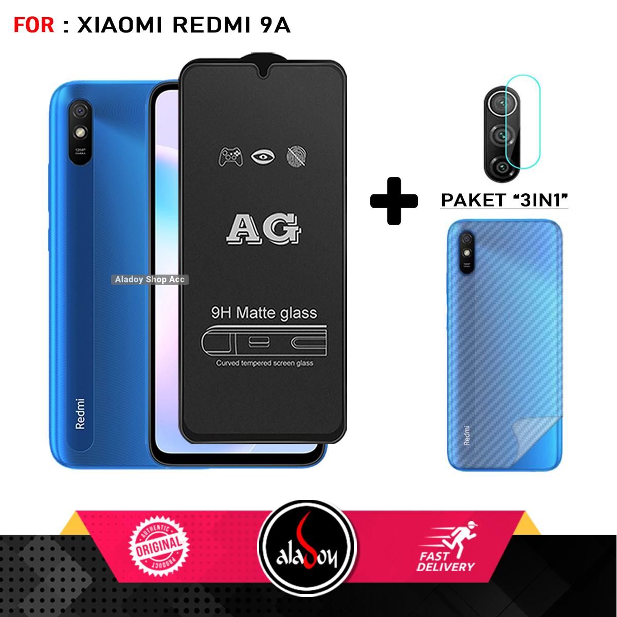 Screen Protector Casing Hp Xiaomi Redmi 9a Gorilla Glass Screen