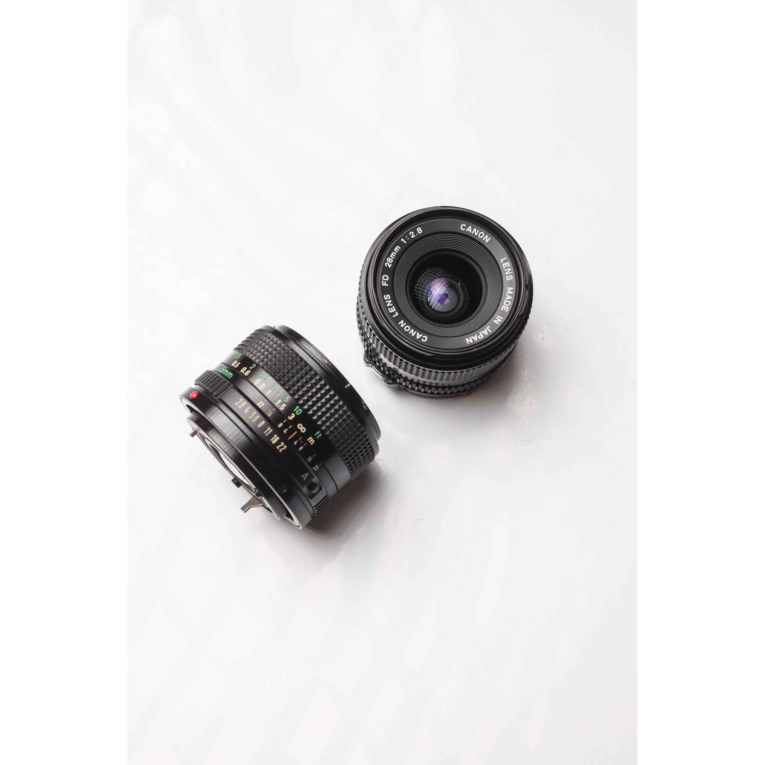 キヤノンnew F-1+ FD28mm 1:2.8 マニュアルフォーカス一眼レフ 【公式
