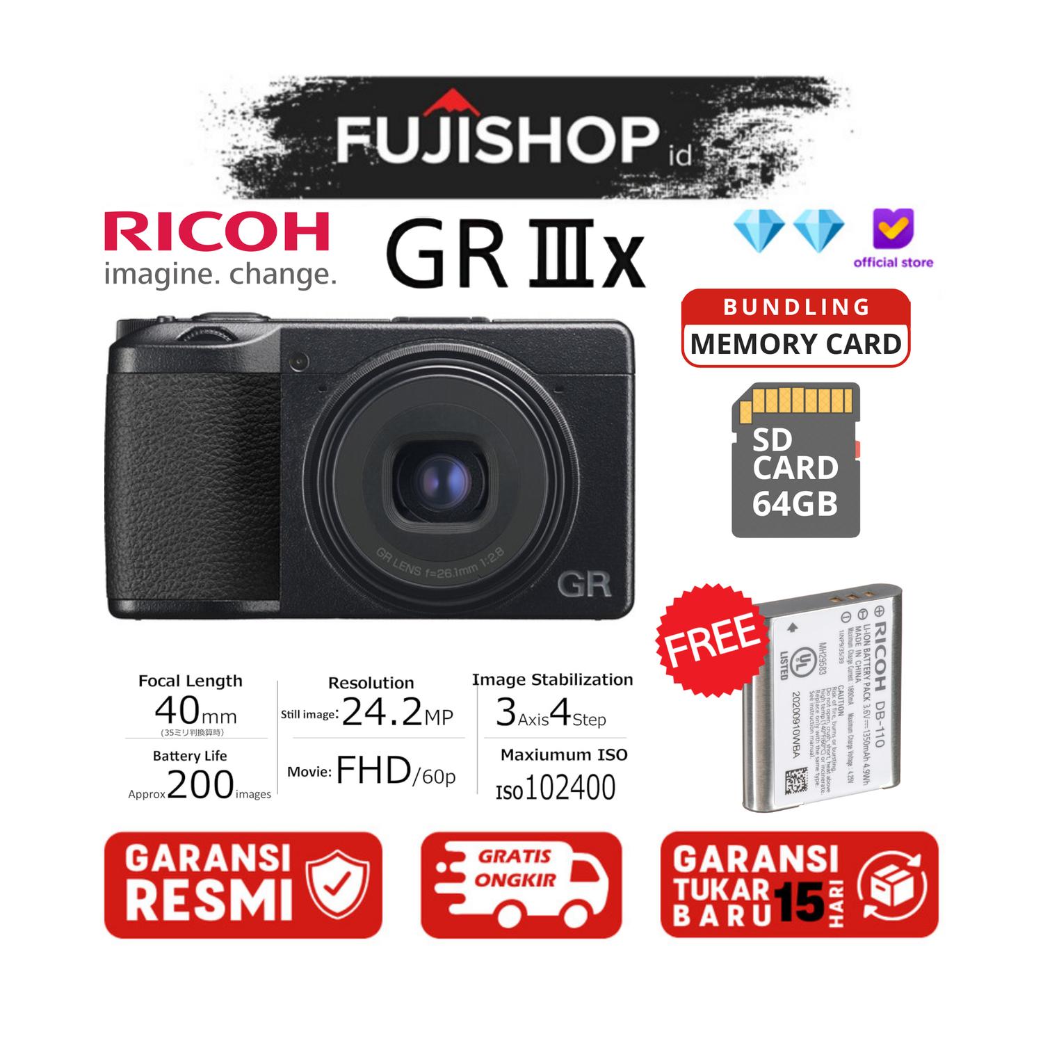 RICOH GR LIMITED EDITION & 純正オプション品6点セット