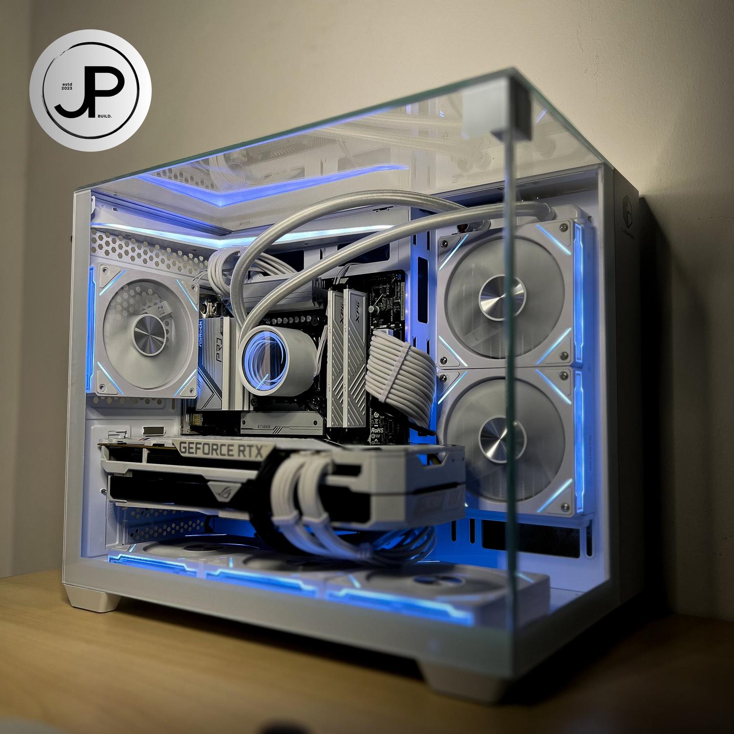 Lian Li White Evga 3080 Pre-Built) Gaming PC Intel Core I9-12900KF