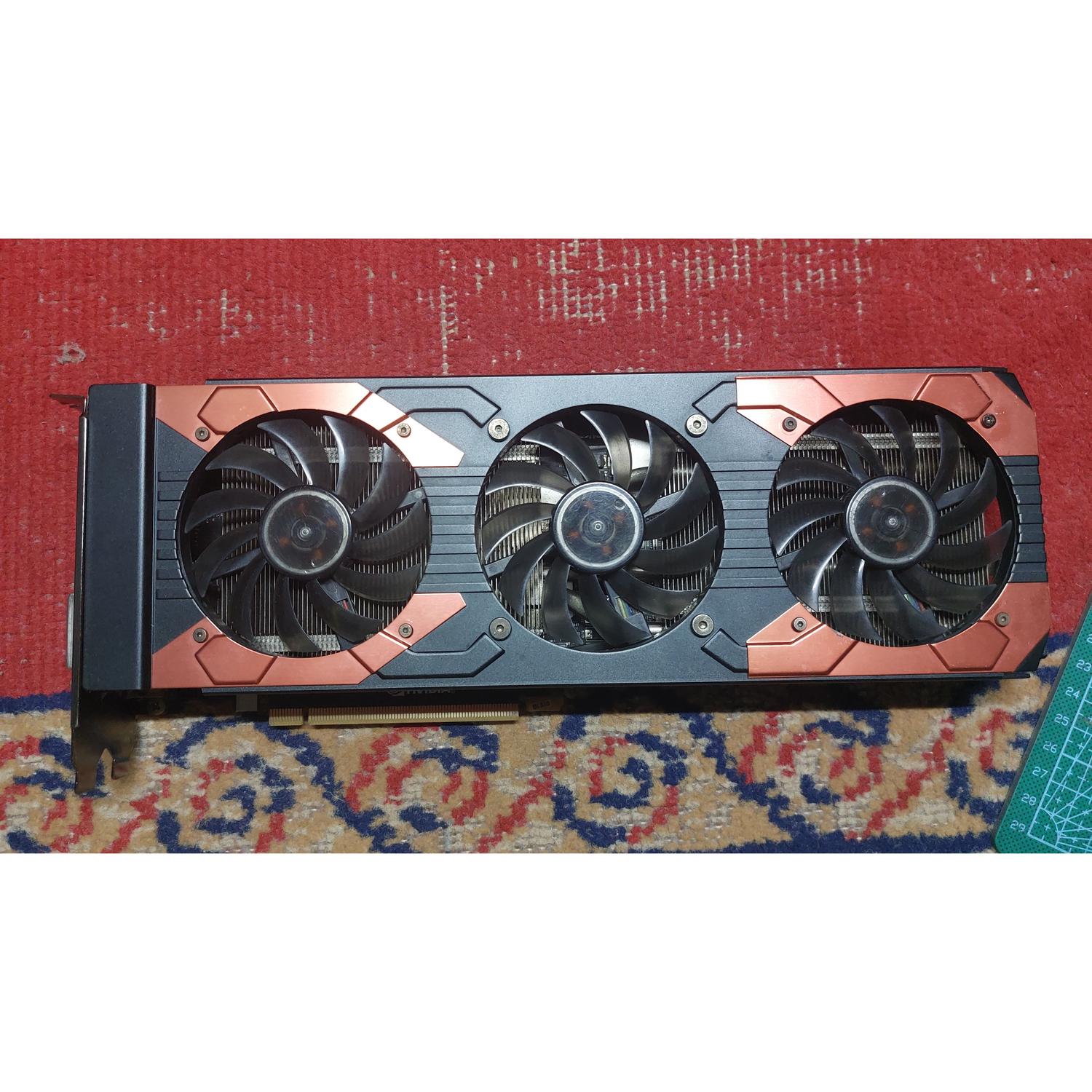 値下げ】中古 Manli GeForce GTX 1070Ti with Triple Cooler (M
