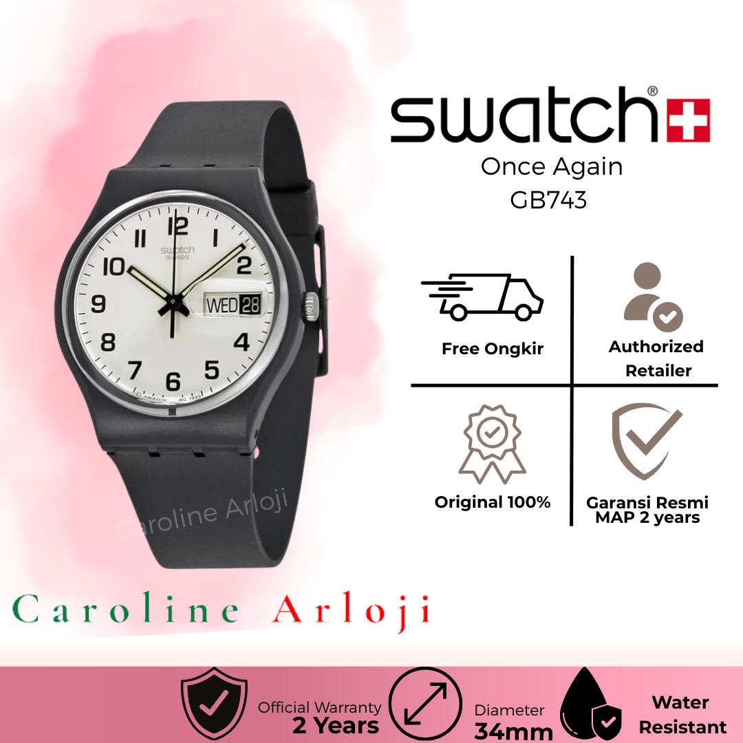 スタイル:新品番】[スウォッチ] 腕時計 ONCE AGAIN GB743-S swatch  