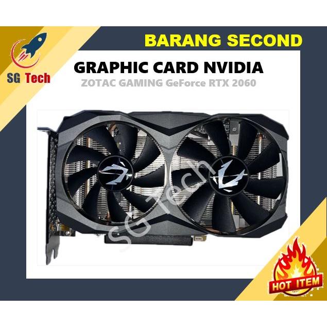 Zotac Rtx 2060 Is Good For Gaming Graphics Card Zotac Rtx 2060 Amp