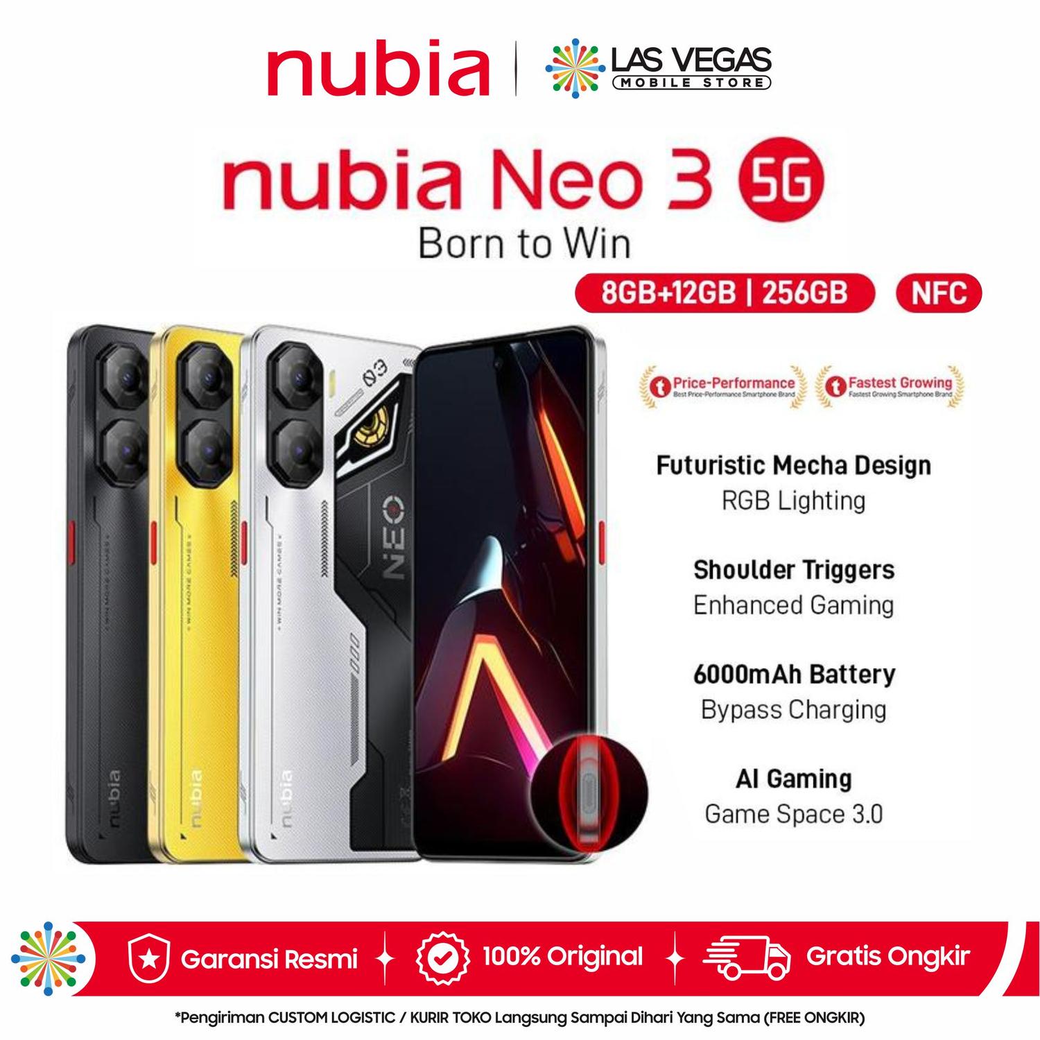 Jual Nubia Neo 5G Gaming Murah Terbaik Harga Terbaru Oktober