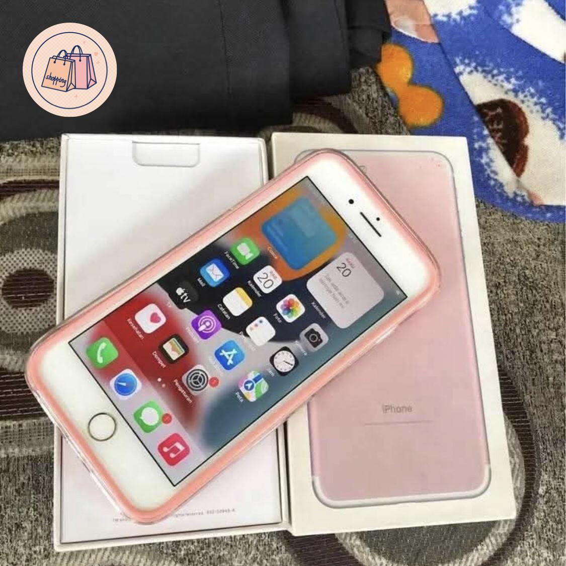 BS003 SIMフリー iPhone7Plus ローズゴールド 128GB ジャンク ロック