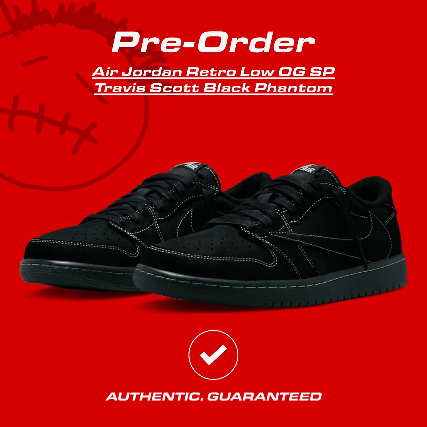 Jual Jordan Low Travis Scott Black Phantom Murah Terbaik