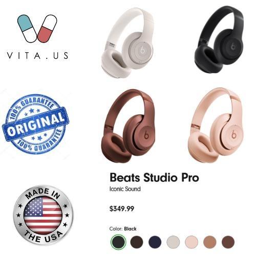 新品、未開封Beats Studio Pro ワイヤレスヘッドホン ホワイト