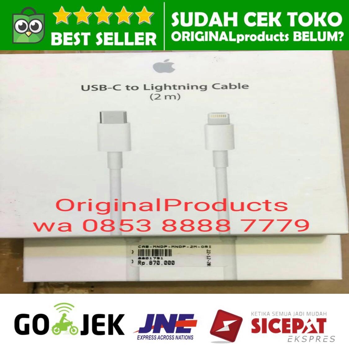 Kabel Usb C Apple Iphone 6s Cable Original Air Pods PRO Charger - Main Image