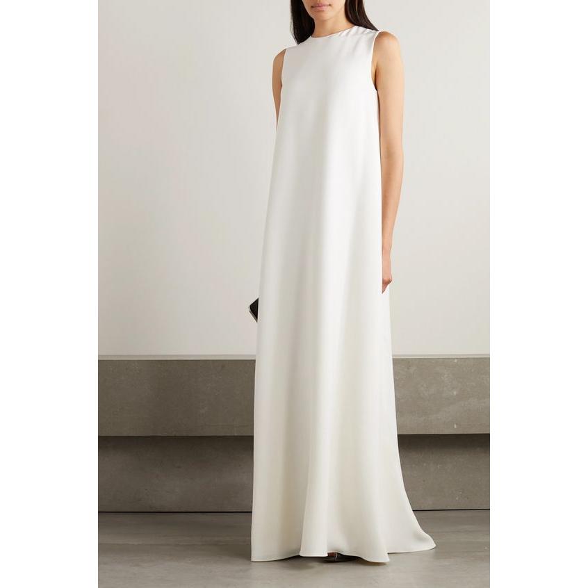 新品・未使用】Nomàt 勘ぐり TIE LONG DRESS OPEN BACK 