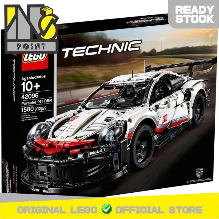 42096 Porsche 911 Rsr Lego Technic White Porsche Porsche Lego