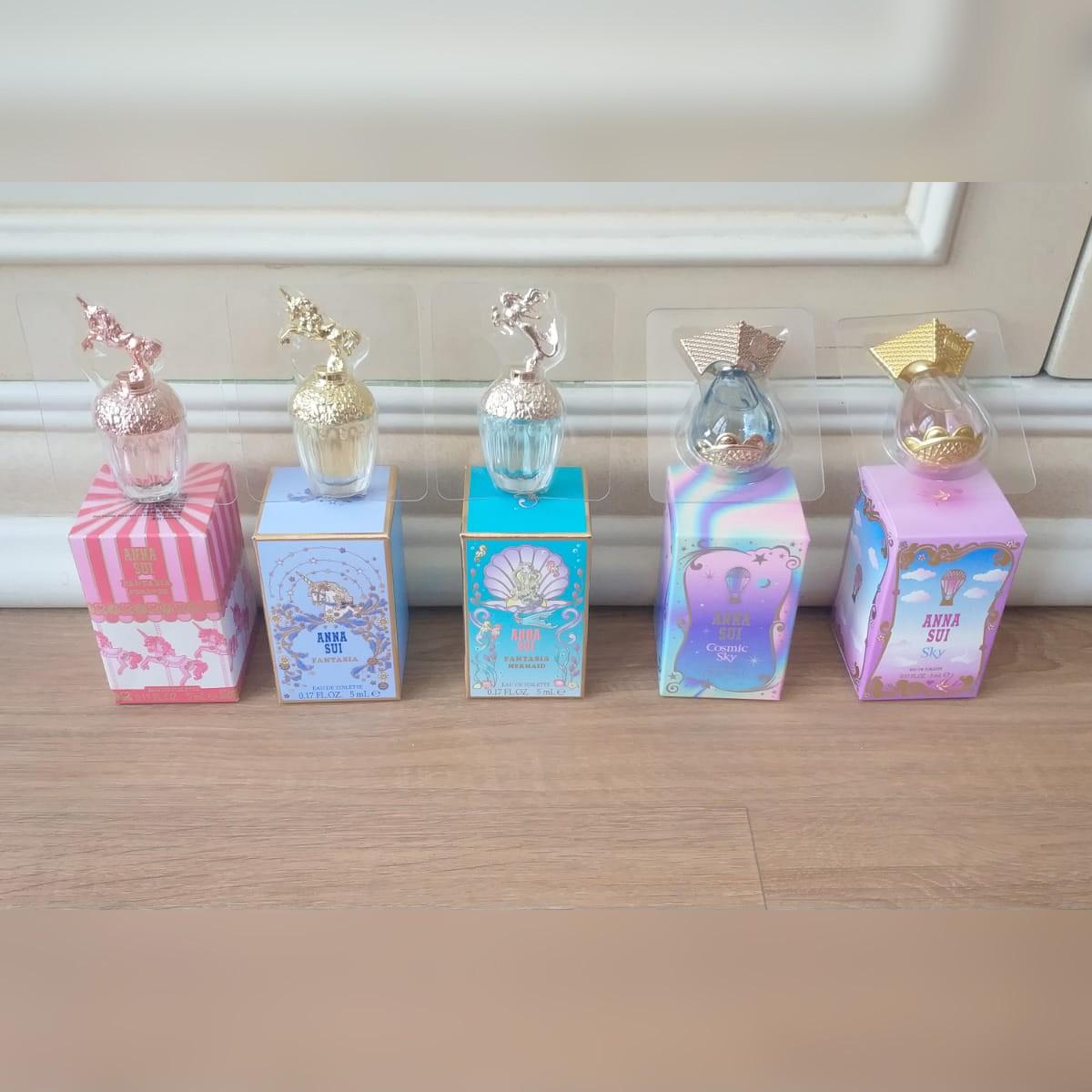 新品未開封.香水5点セット.アナスイ.ANNA SUI.サムライウーマン