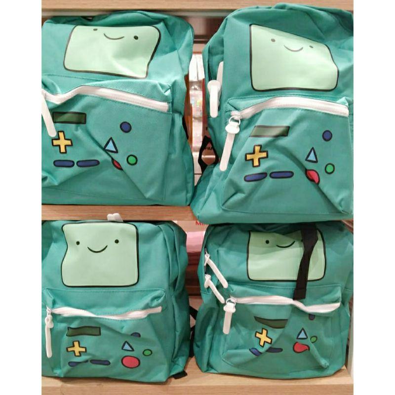 Kids Backpack Miniso Adventure Time Bag Mochila Bmo Miniso BMO