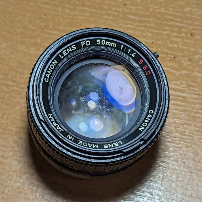 美品 Olympus OM-1 50mm F1.4 モルト新品交換済 #8780（Jual Olympus  