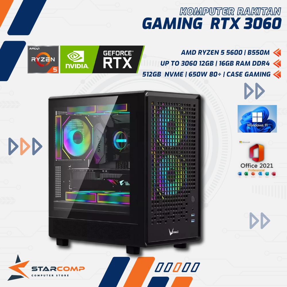 Komputer Rakitan Prebuilt Gaming Pc 2080 Super Jual Pc Rtx 3060