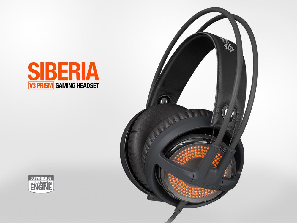 Wired Headset Steelseries Siberia V3 Gaming Headset Gaming