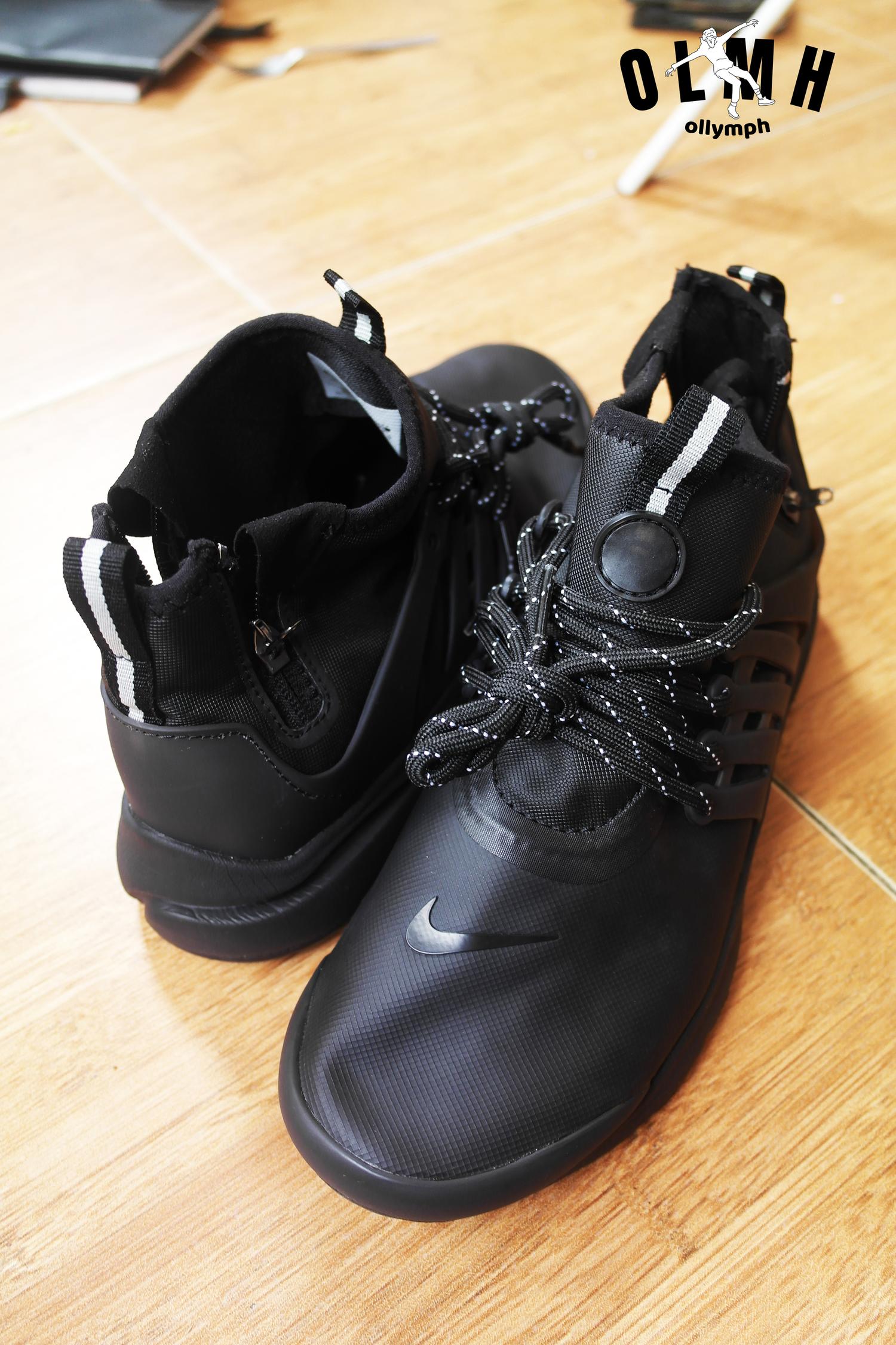Sneaker Release Nike Air Presto Woven Triple Black Nike Air Presto