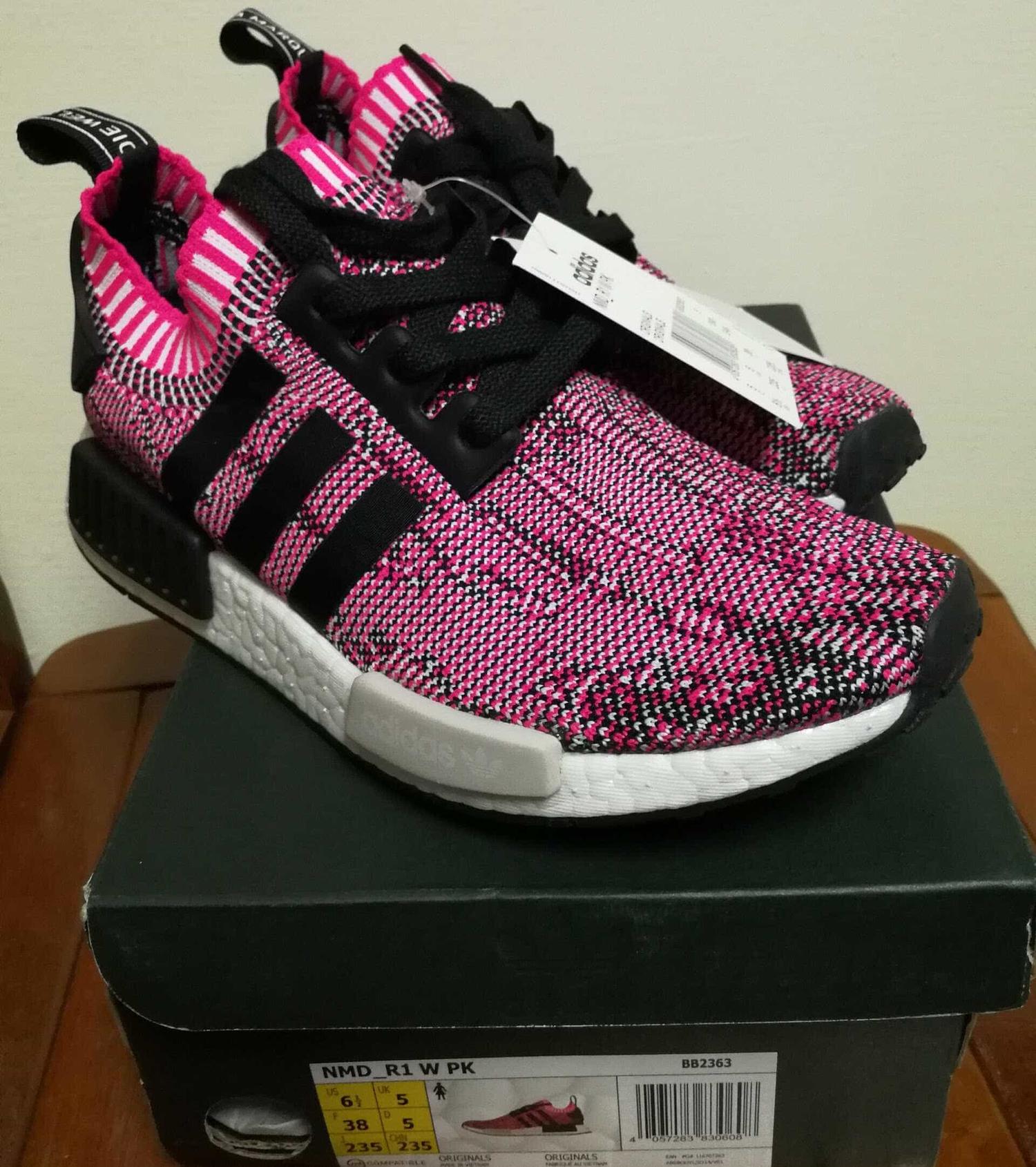 Adidas Shoes Nmd R1 Raw Pink ChÃnh HÃ£ng Giày Adidas NMD R2 'Ash Pink'