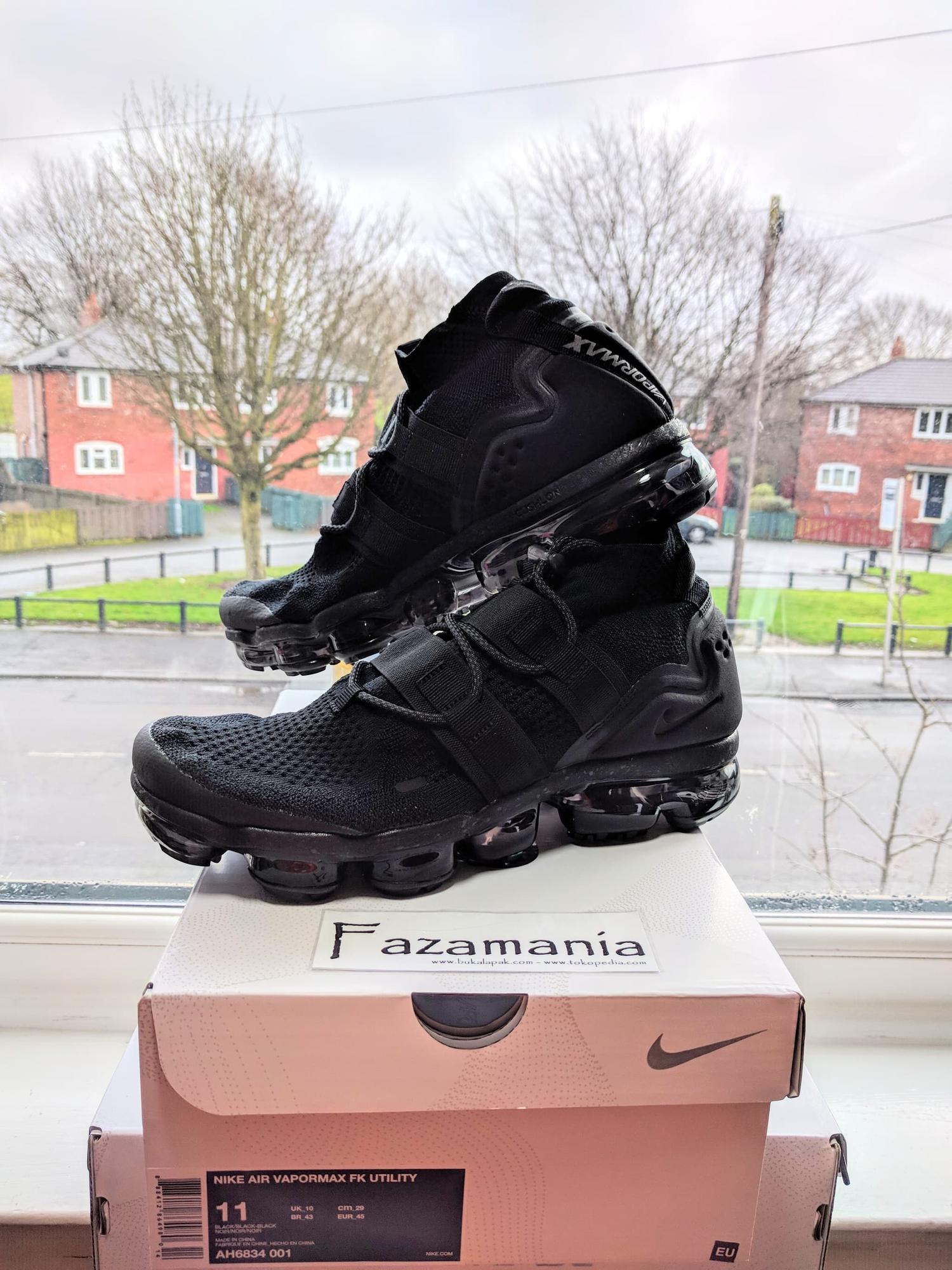 Jual Nike Air Vapormax Triple Black Oktober 2025 Harga Termurah