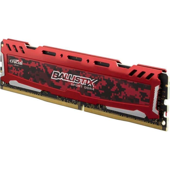 8gb Ddr4 2666 Gb Ram Ballistix Bls8g4d26bfsbk Ballistix Sport