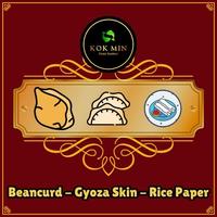 BEANCURD - GYOZA SKIN - RICE PAPER