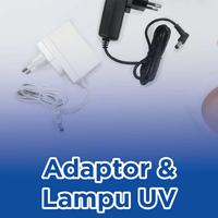 Adaptor dan Lampu UV