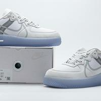 air force 1 react white light bone