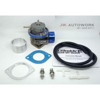 Suuonee Turbo Blow Off Valve Type-S Turbo Blow Off Valve BOV Kit with 2.5 Inch Flange Pipe Universal Suuonee Turbo Blow Off Valve Type-S Turbo Blow Off Valve BOV Kit with 2.5 Inch Flange Pipe Universal