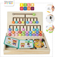 Logical Thinking Puzzle 2 Sisi /Belajar Berhitung/ Mainan Edukasi Anak