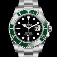 Jual Rolex Submariner Black Model 